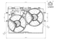 Ventilateur, refroidissement du moteur