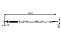 HANDREMKABEL BC2579