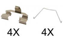 Accessoireset, schijfremblok