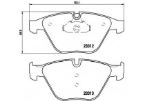 Remblokkenset, schijfrem BREMBO XTRA LINE