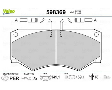 BRAKE PADS MERCEDES OTHERS, Afbeelding 2