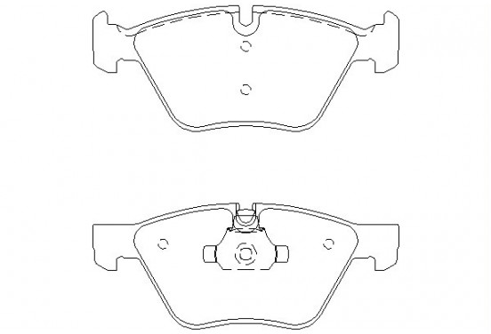 Remblokken set 2379401 Textar