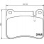 Remblokken set 8DB 355 006-541 Hella Pagid GmbH