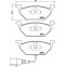 Remblokken set 8DB 355 008-551 Hella Pagid GmbH