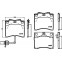 Remblokken set 8DB 355 018-521 Hella Pagid GmbH