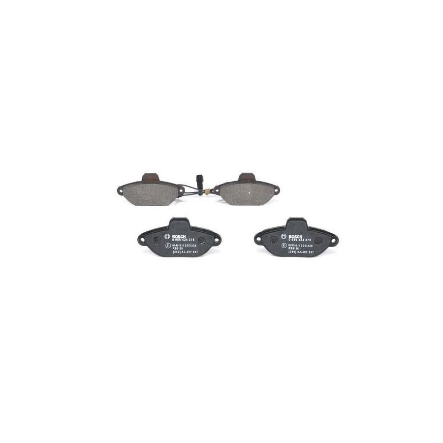 0 986 424 558 BOSCH BP306 Remblokken Low-Metallic BP306, E1 90R