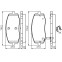 Remblokken set BP974 Bosch, voorbeeld 5