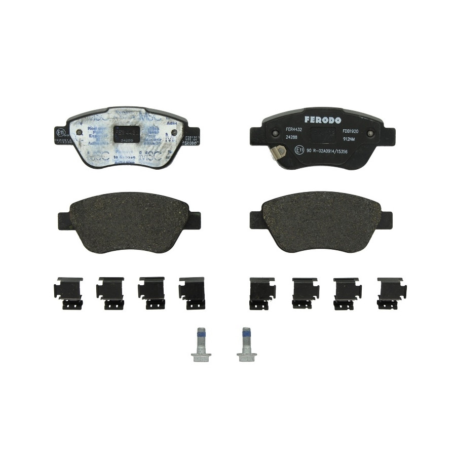 Remblokken set 37280 ABS voor o.a. ALFA ROMEO, CITROEN, FIAT, LANCIA, PEUGEOT | - Remblokken