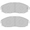 Remblokken set FVR1498 Ferodo, voorbeeld 2