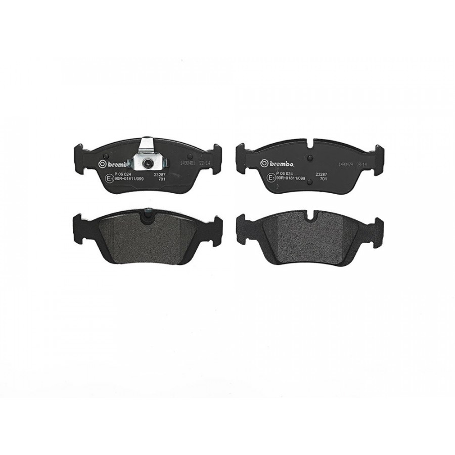 BREMBO Remblokkenset, schijfrem voor o.a. Ligier, Aixam, Piaggio - P 62