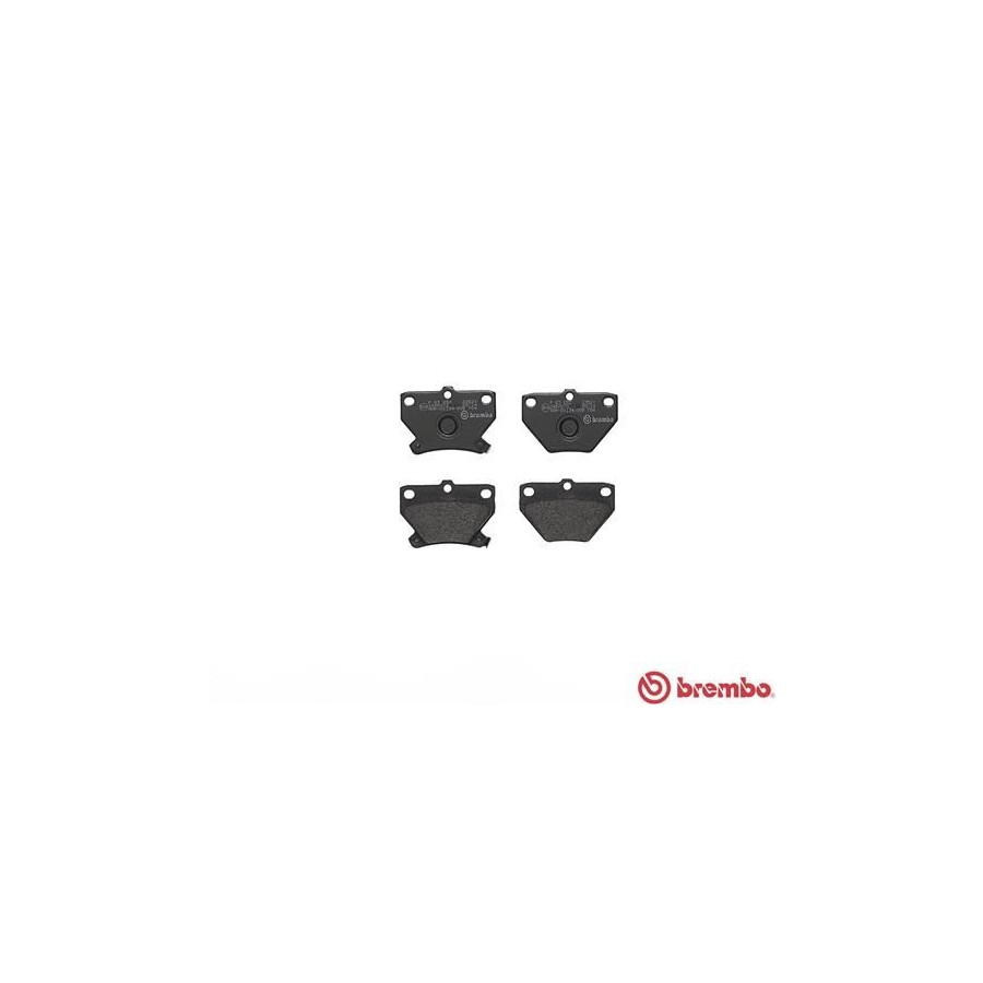 Brembo Remblokken set P 83 055 Brembo voor o.a. TOYOTA