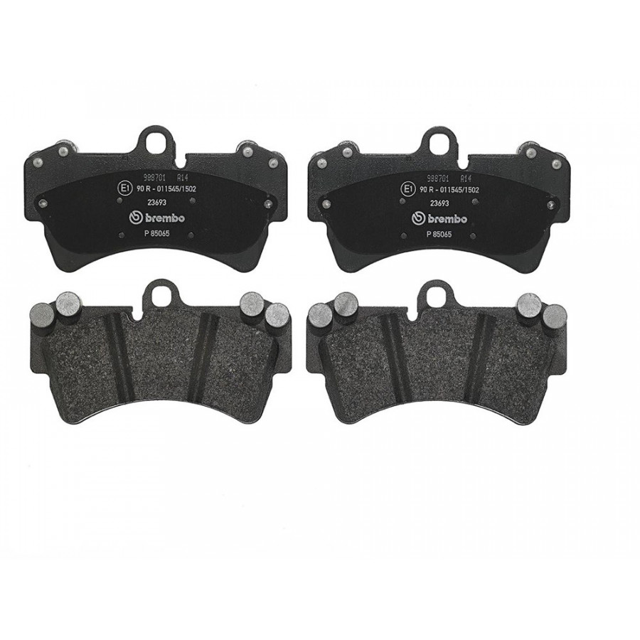 Remblokkenset, schijfrem BREMBO XTRA LINE P 85 095X voor o.a. AUDI, SEAT, SKODA, VOLKSWAGEN | - Remblokken