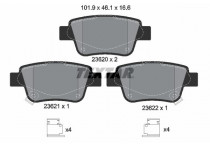 Remblokkenset, schijfrem