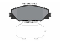 Remblokkenset, schijfrem