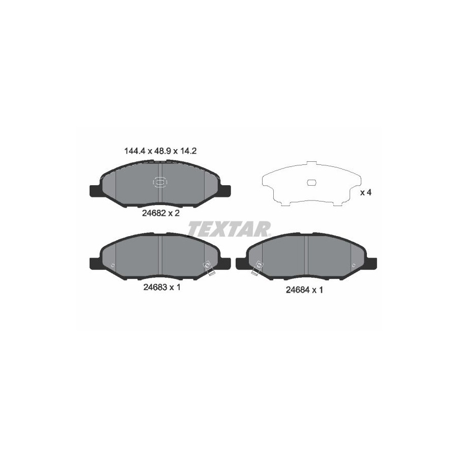 P 06 075 BREMBO Prime 25199 Remblokken voorbereid voor