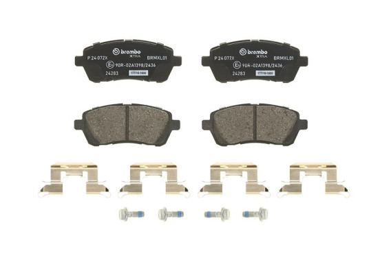 Remblokkenset, schijfrem BREMBO XTRA LINE P 24 072X