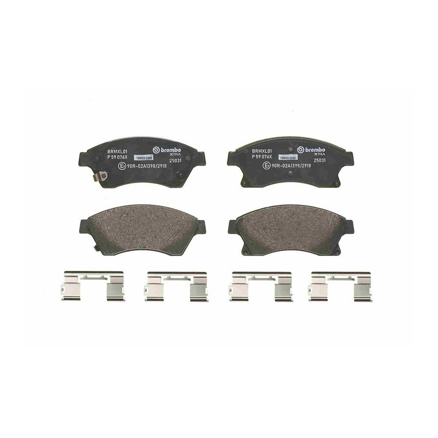 BREMBO Remblokkenset, schijfrem voor o.a. Opel, Kia, Chevrolet, General