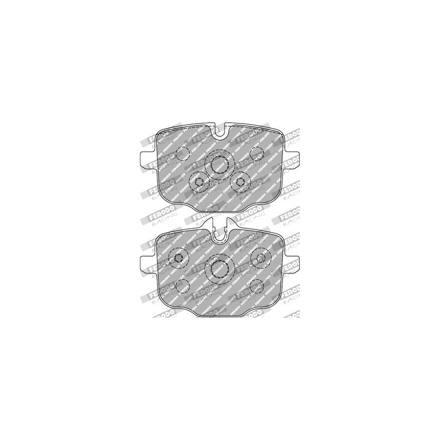 402B0008 RIDEX Remblokkenset, schijfrem Achteras, Excl. slijtage