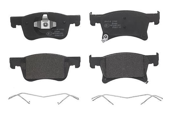 Brembo P 54 034 Remblokkenset, schijfrem - (4-delig