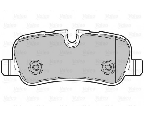 SET OF 4 PADS LAND ROVER DISCOVERY