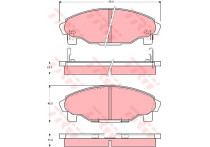 Remblokken set