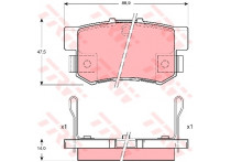 Remblokken set