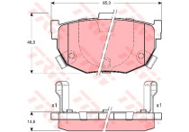 Remblokken set