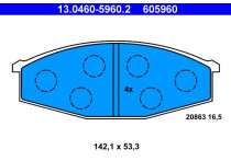 Remblokken set