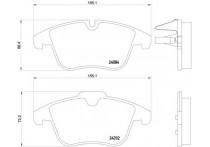 Remblokkenset, schijfrem BREMBO XTRA LINE