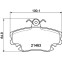 Remblokken set 8DB 355 012-671 Hella Pagid GmbH