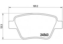 Remblokkenset, schijfrem BREMBO XTRA LINE