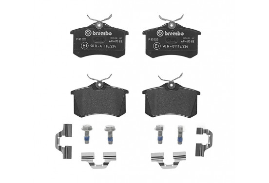 Remblokken set P 85 020 Brembo