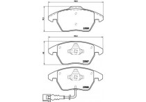 Remblokkenset, schijfrem BREMBO XTRA LINE