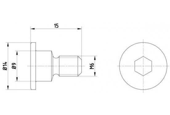 Montageschroef PAG0001