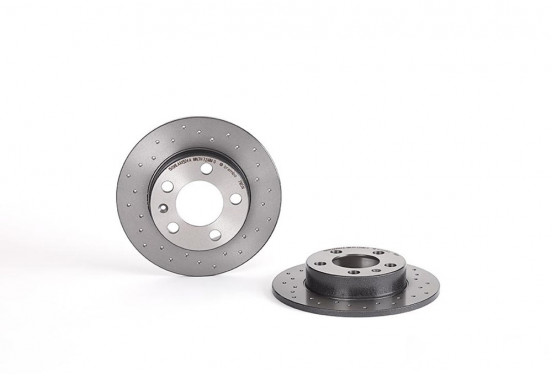 Remschijf 08.7165.1X Brembo