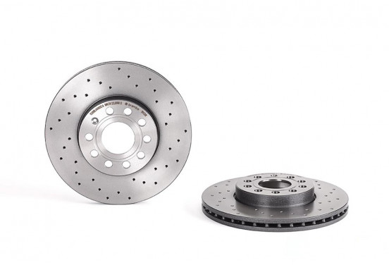 Remschijf 09.9145.1X Brembo