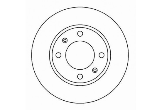 Remschijf 16876 ABS