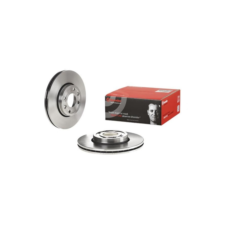09.9078.76 BREMBO Disco de freno 258x22mm, 4, ventilación interna
