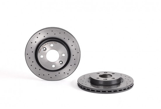 Remschijf 09.5802.2X Brembo