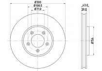 Remschijf Gecoat 50990PRO