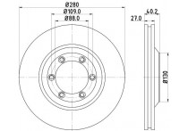 Remschijf Gecoat 54748PRO