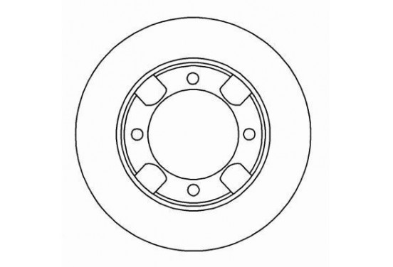 Remschijf 16091 ABS