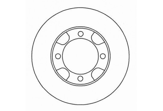 Remschijf 16269 ABS