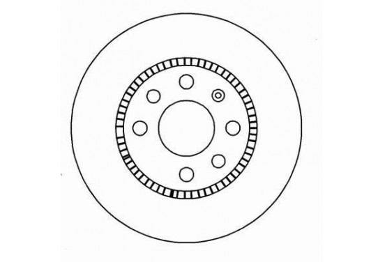 Remschijf 16093 ABS