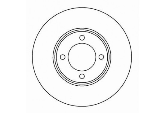 Remschijf 15518 ABS