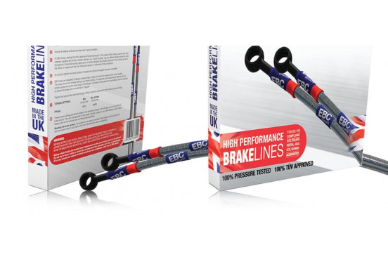 EBC Stalen remslangenset (RVS omvlochten) BLA1065-4L