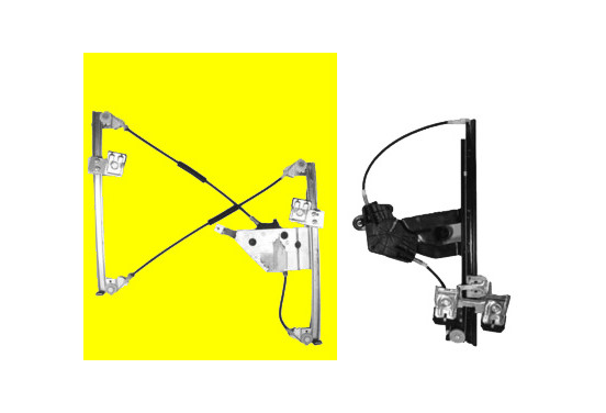 RAAMMECHANISME RECHTS VOOR  ELEKTRISCH zonder MOTOR 4-deurs 7620262 Van Wezel