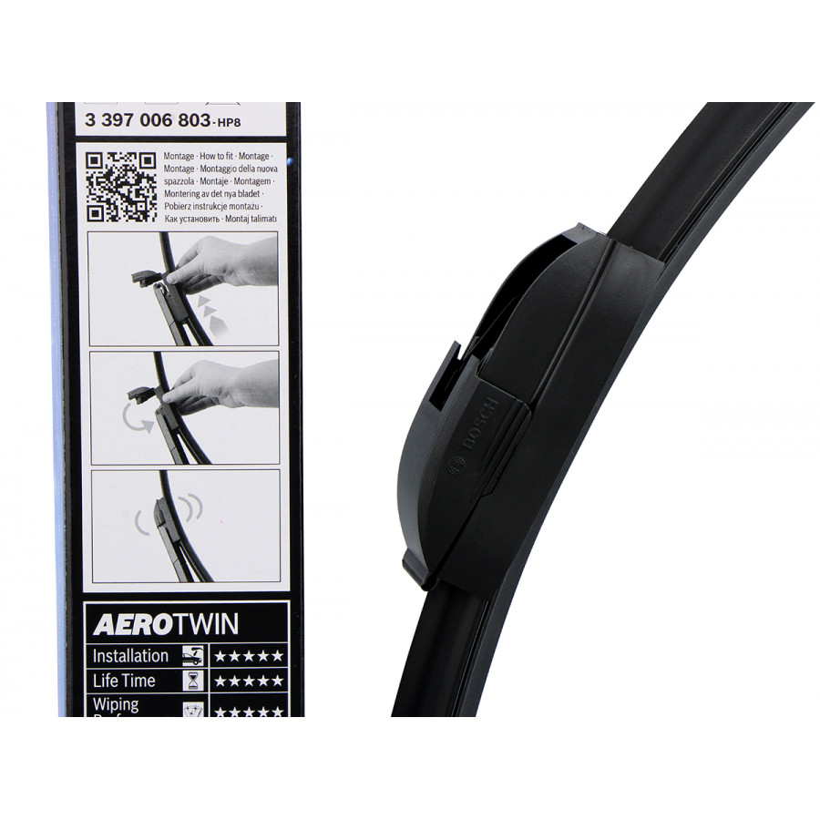 Bosch ruitenwisser Aerotwin AR600U - Lengte: 600 mm - enkele wisser voor voor o.a. ALPINA, BMW