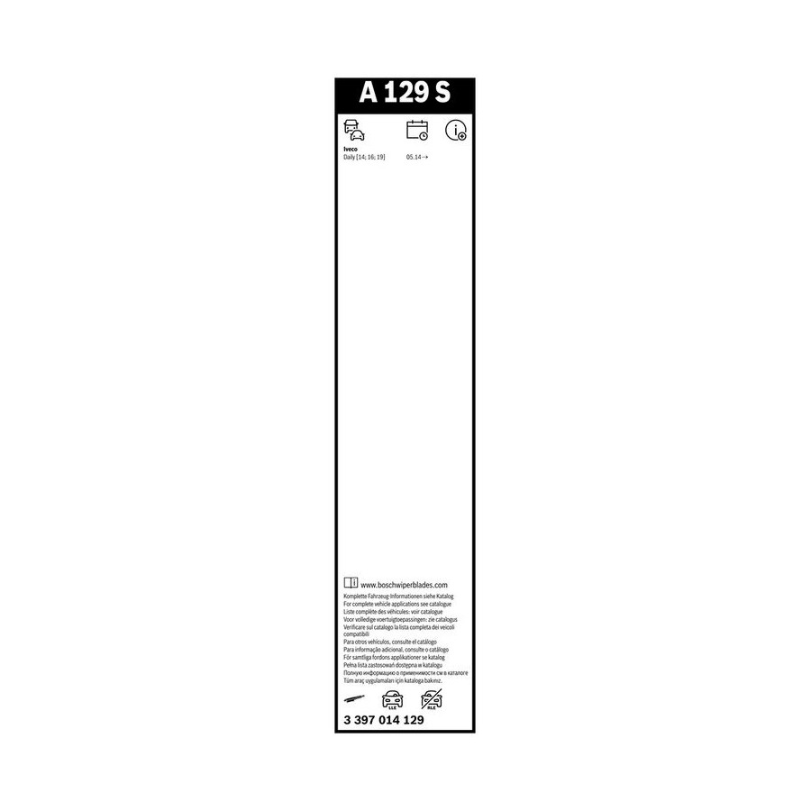 VALEO VF861 SILENCIO Scheibenwischer Wischer Satz 630/630mm für IVECO