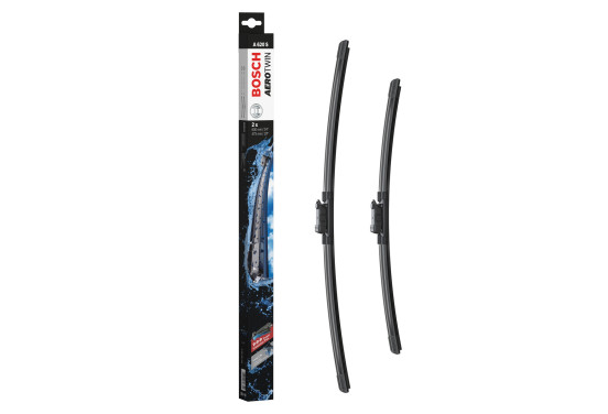 Bosch ruitenwissers Aerotwin A620S - Lengte: 600/475 mm - set wisserbladen voor